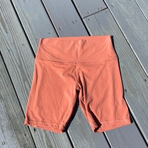 Lululemon peach color size 10 Align shorts